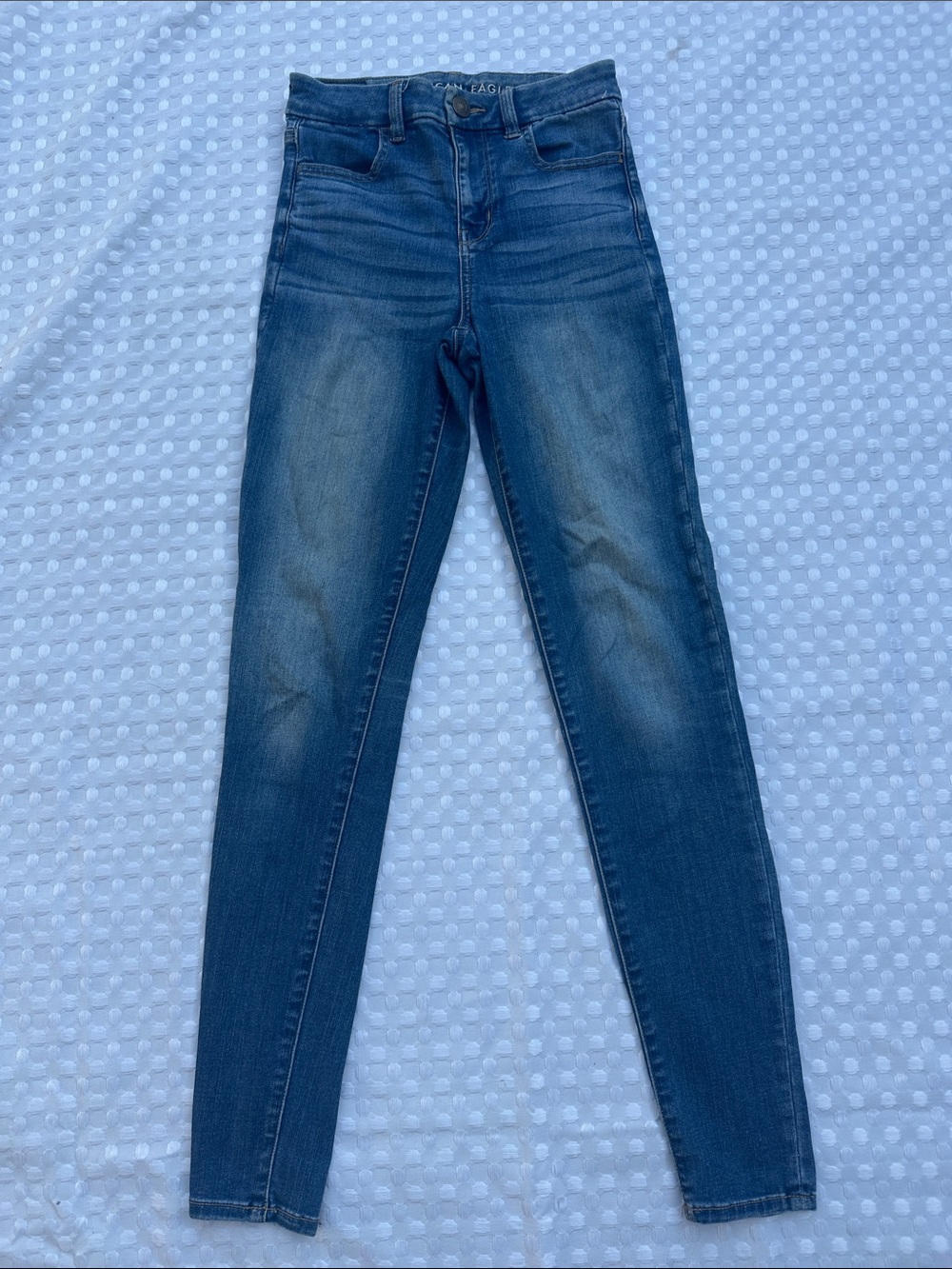 American Eagle Curvy High Rise Jegging 0 Long